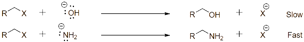 Ochem Tutor diagram of an ambident nucleophile with two resonance-delocalized reactive centers