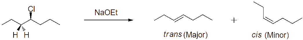 Ochem Tutor stereoselective E2 with two equivalent beta-positions